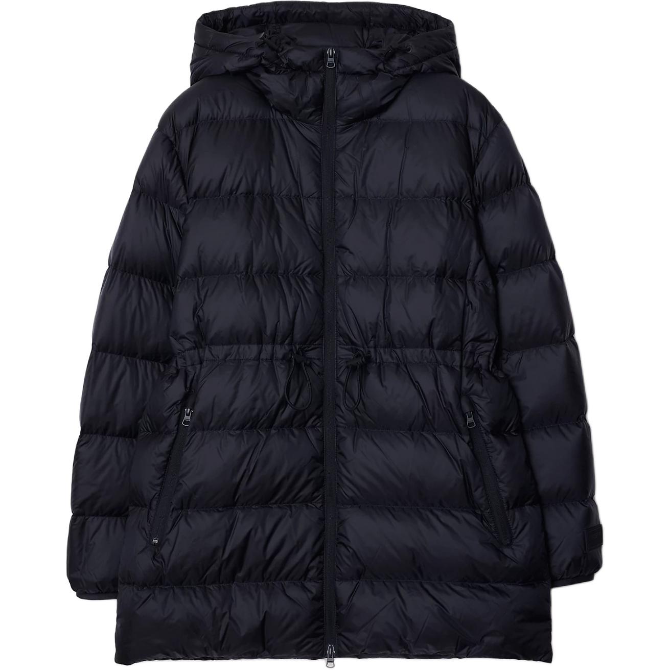 Женский пуховик Burberry (фиолетовый)