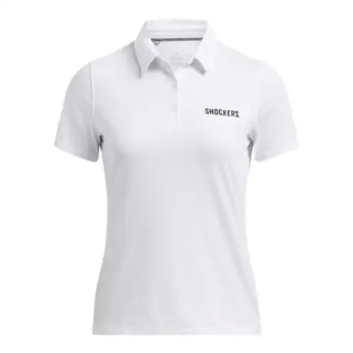 Under Armour Collegiate Tee To Green Polo Shirt Women's White