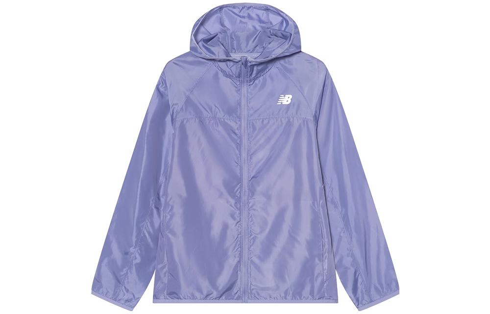 Женские куртка New Balance New Balance Logo (фиолетовый)