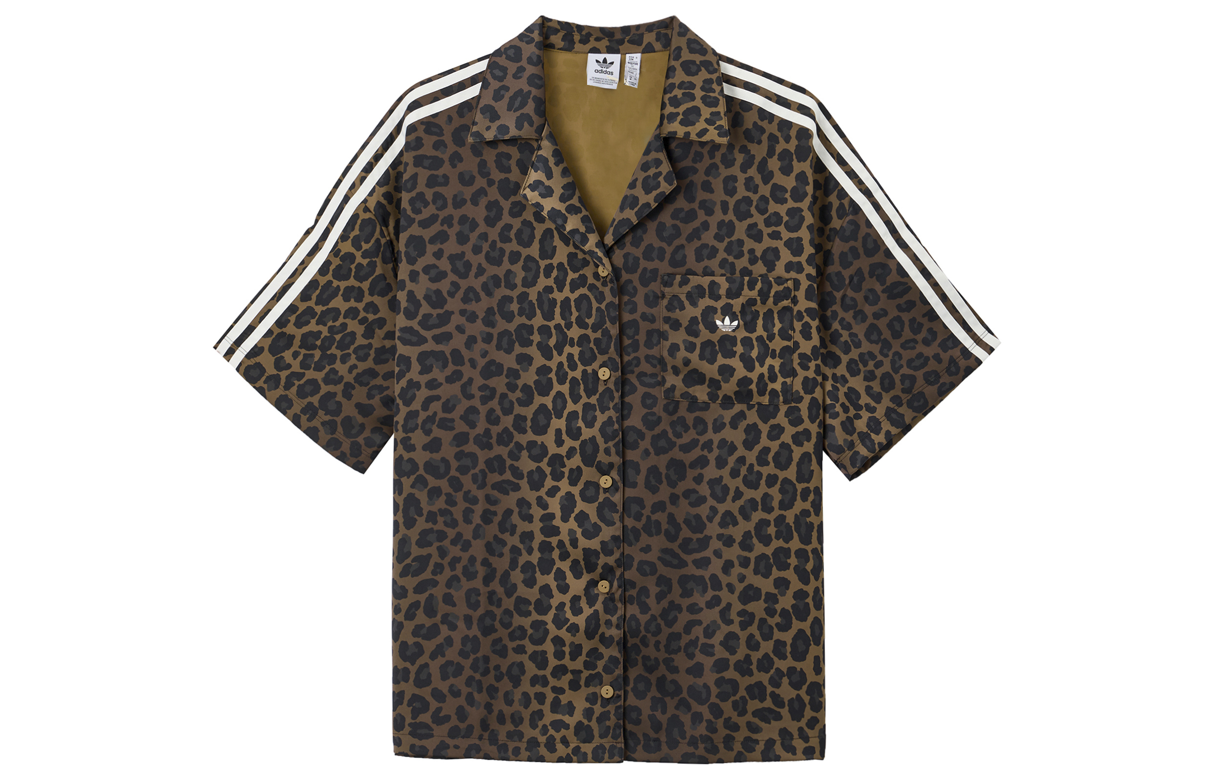 Adidas, classic sports comfortable bronze copper shirt, loose fit