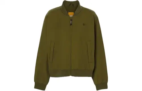 Timberland Jackets Women's Green Stand Collar Moderate Other