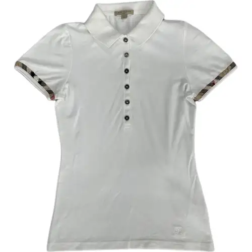 Burberry Polo Shirt Women's White