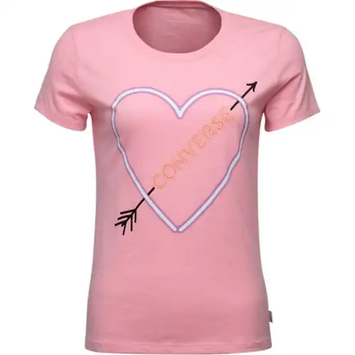 Converse T Shirt Women's Neon Pink