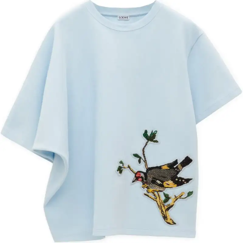 LOEWE FW24 T Shirt Women's Blue