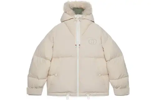 Interlocking-G puffer jacket