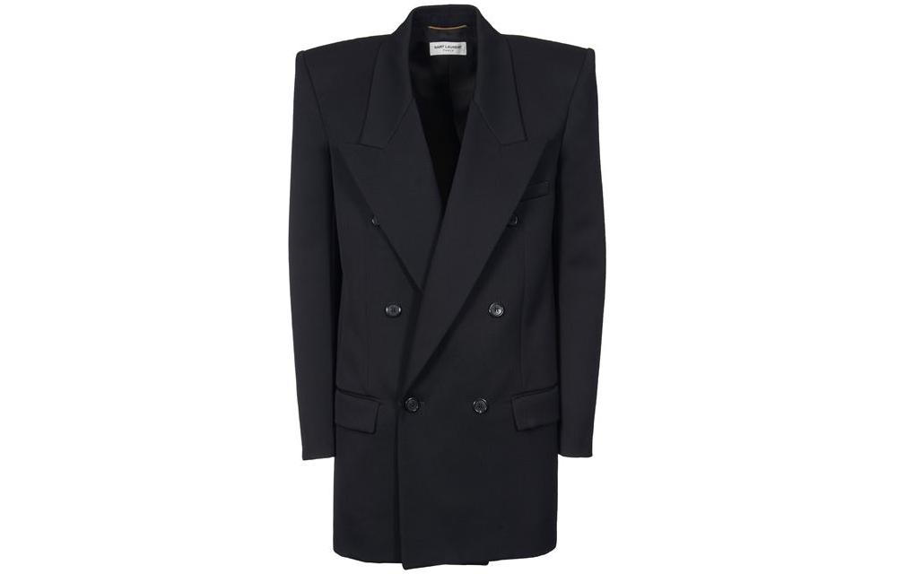 Женская куртка SAINT LAURENT SS23 (черная)