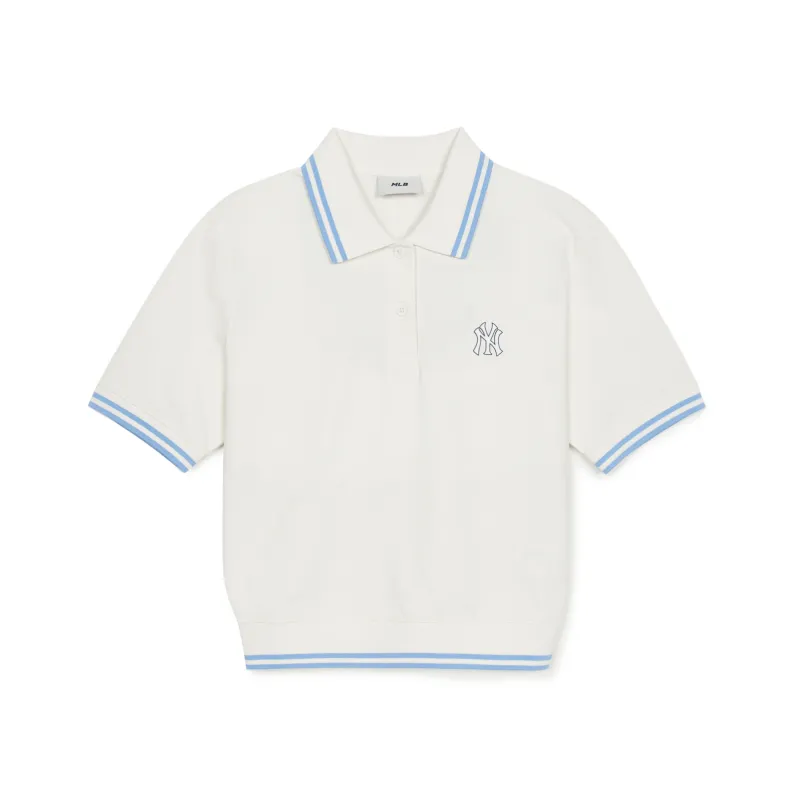 MLB New York Yankees Polo Shirt Women's White