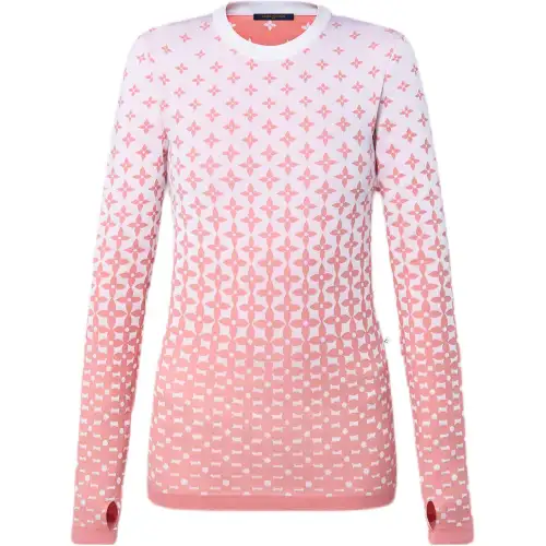 LOUIS VUITTON T Shirt Women's Light Pink