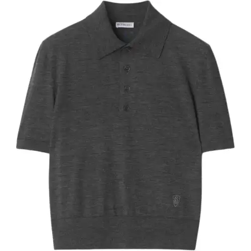 Burberry wool polo top