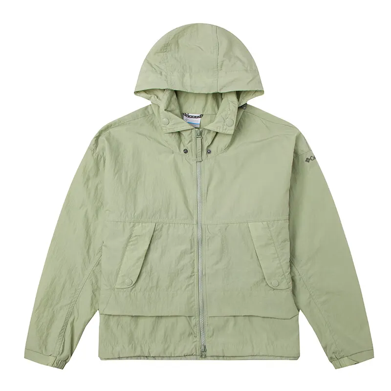 Columbia Jackets Women's Green Hooded Moderate Other