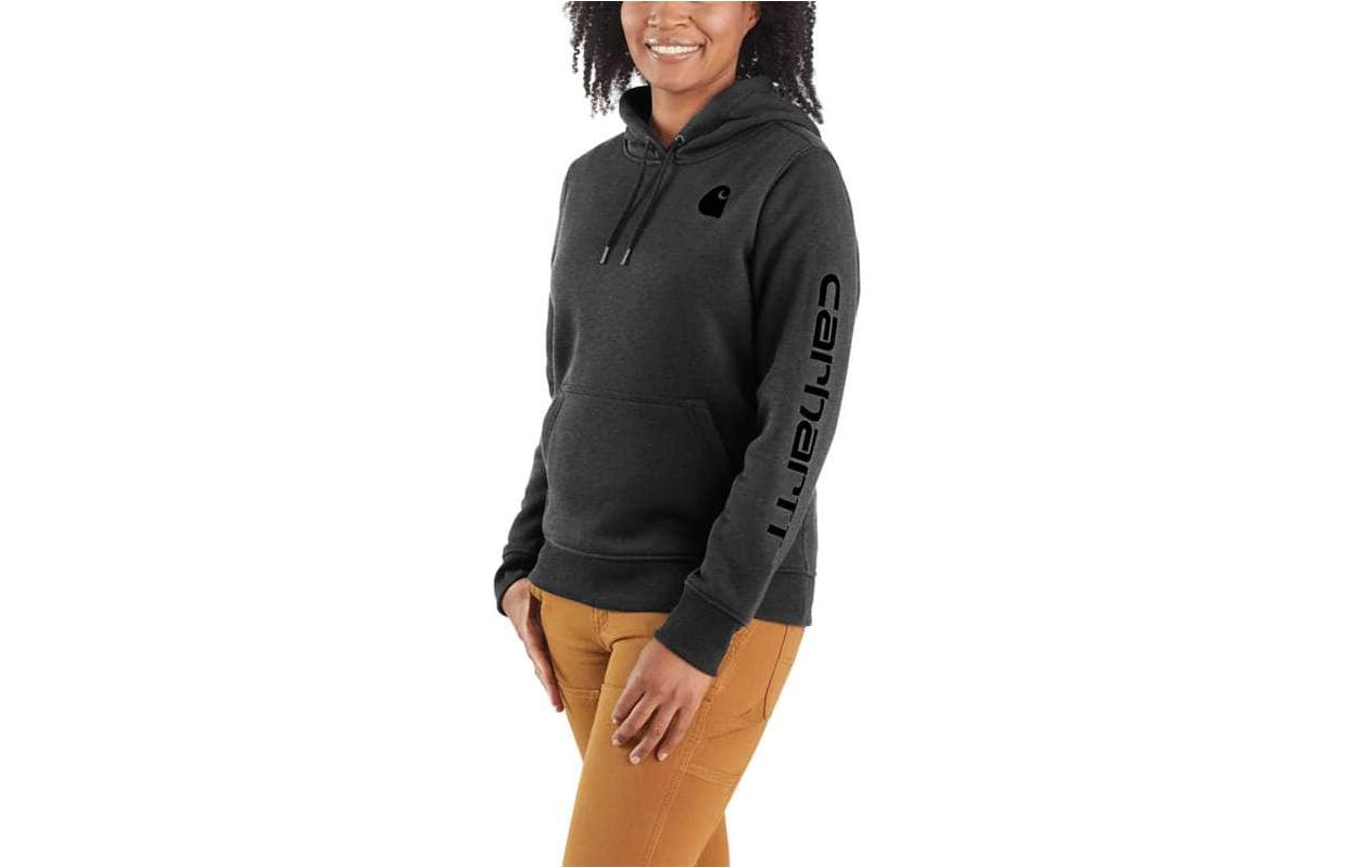 Женское худи Carhartt (серое)