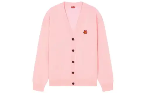 KENZO Boke Flower Embroidered Buttoned Cardigan