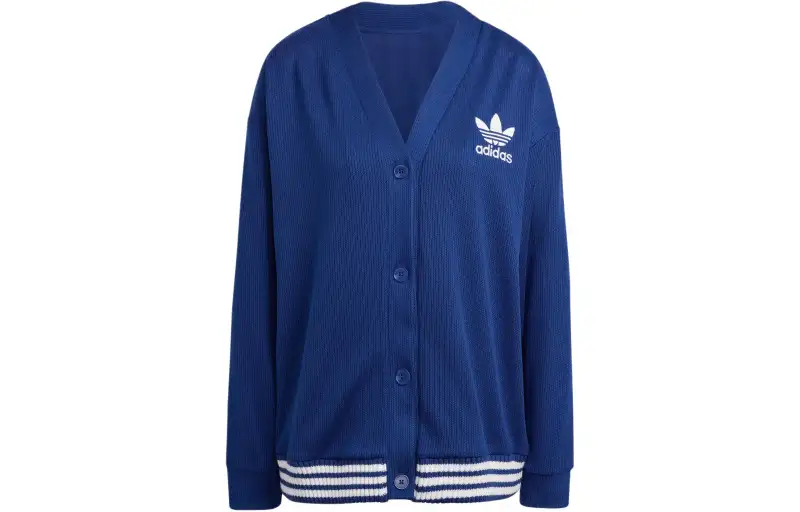 Adidas Originals Cardigan Knitwear Women's Dark Blue