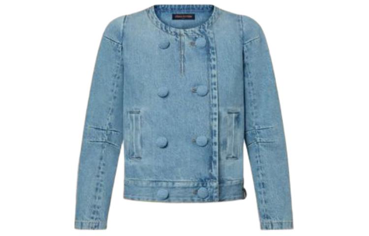 LOUIS VUITTON Double Breasted Denim Jacket