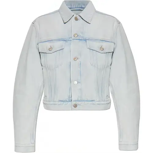 Balenciaga Logo Patch Denim Jacket