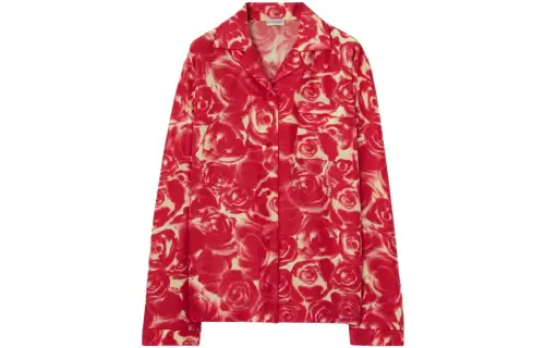 Burberry Shirt Women's Mailbox Red