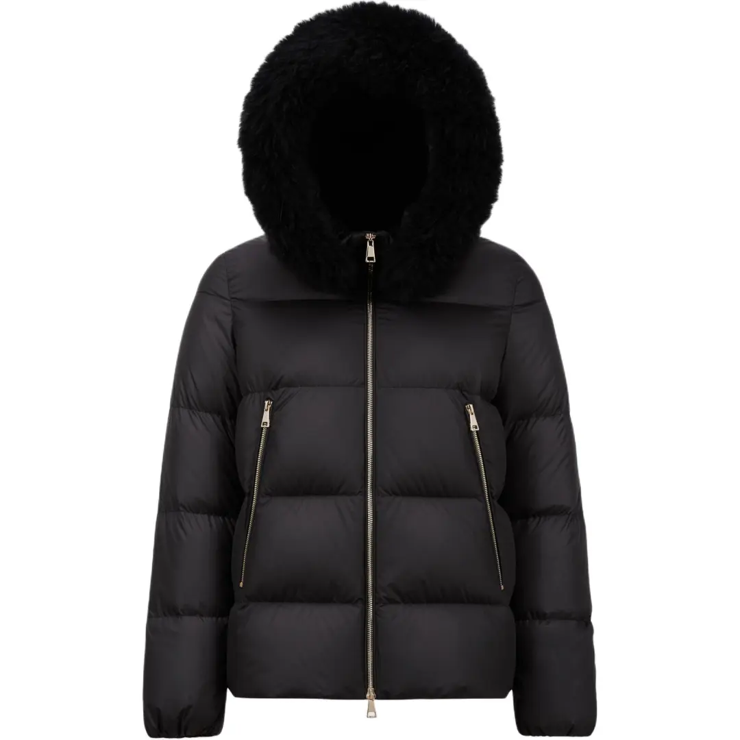 Moncler Laichefur Zip-Up Puffer Jacket