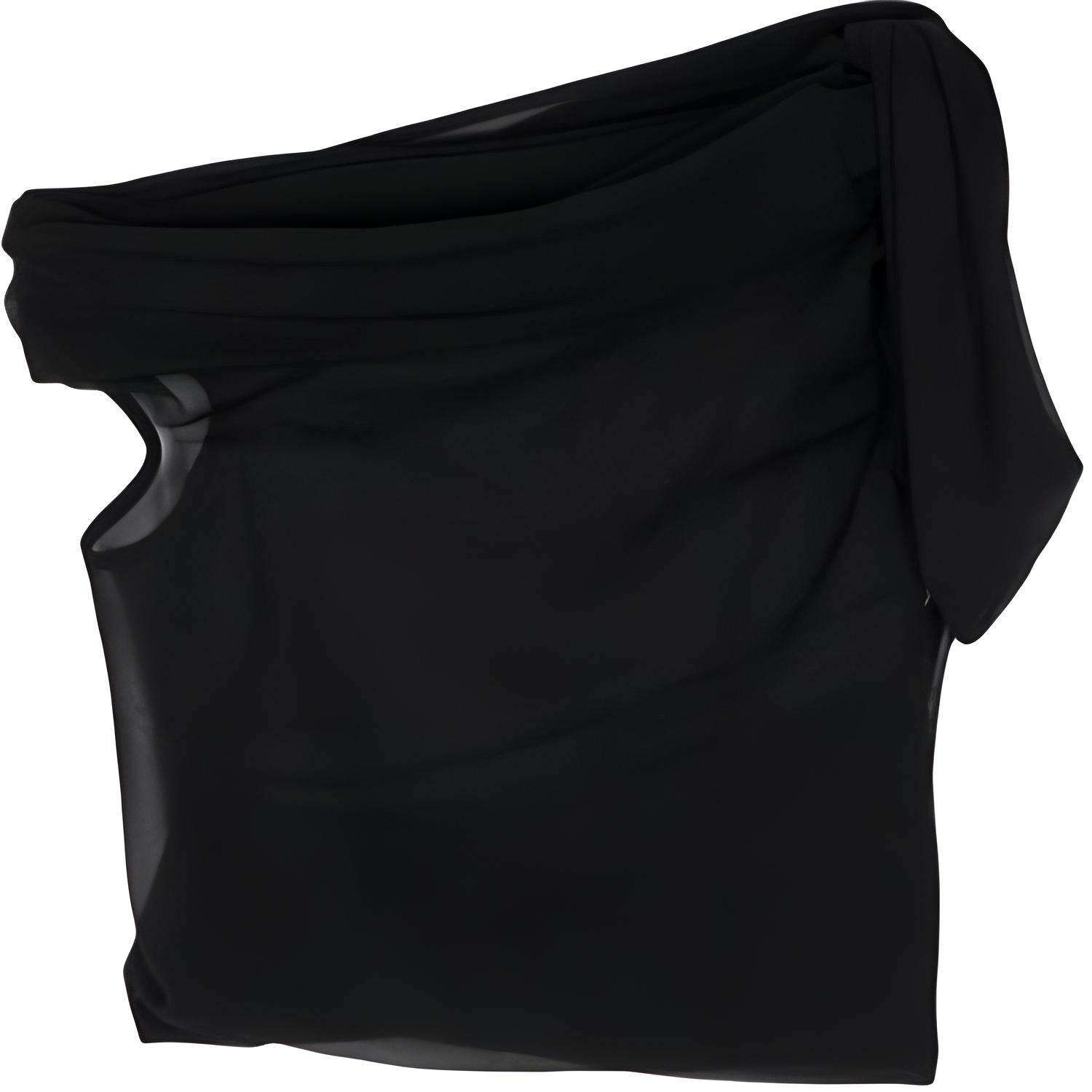 RICK OWENS Lilies Asymmetric Jersey Top