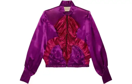 GUCCI Jackets Women's Purple Moderate