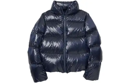 UNIQLO Down Jacket Women's Navy Blue