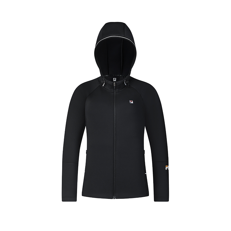 Женское худи Fila Athletics TENNIS (черное)