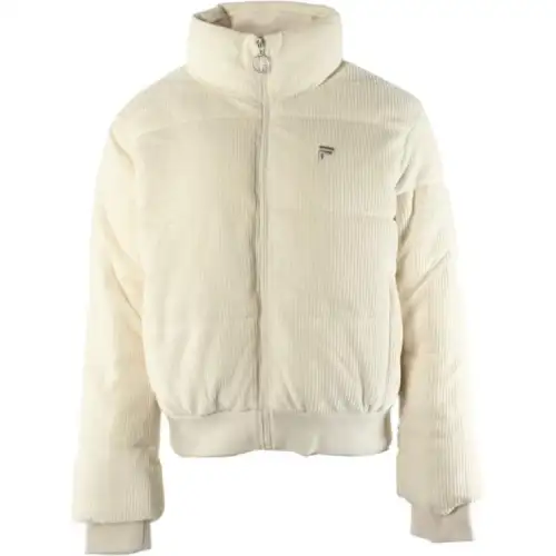 FILA Jackets Women's White Stand Collar Moderate Other