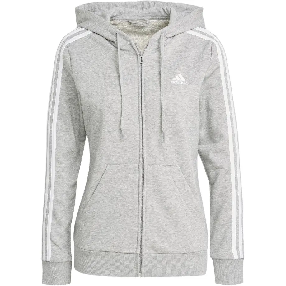 Adidas Casual Jackets & Coats Women's Medium Heather Gray/White