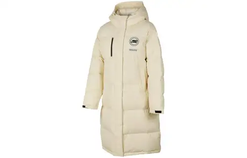 Skechers Down Jacket Women's Pearl White