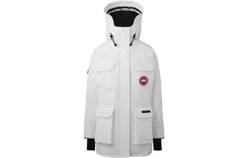 Canada Goose Expedition Logo Patch Hooded Parka