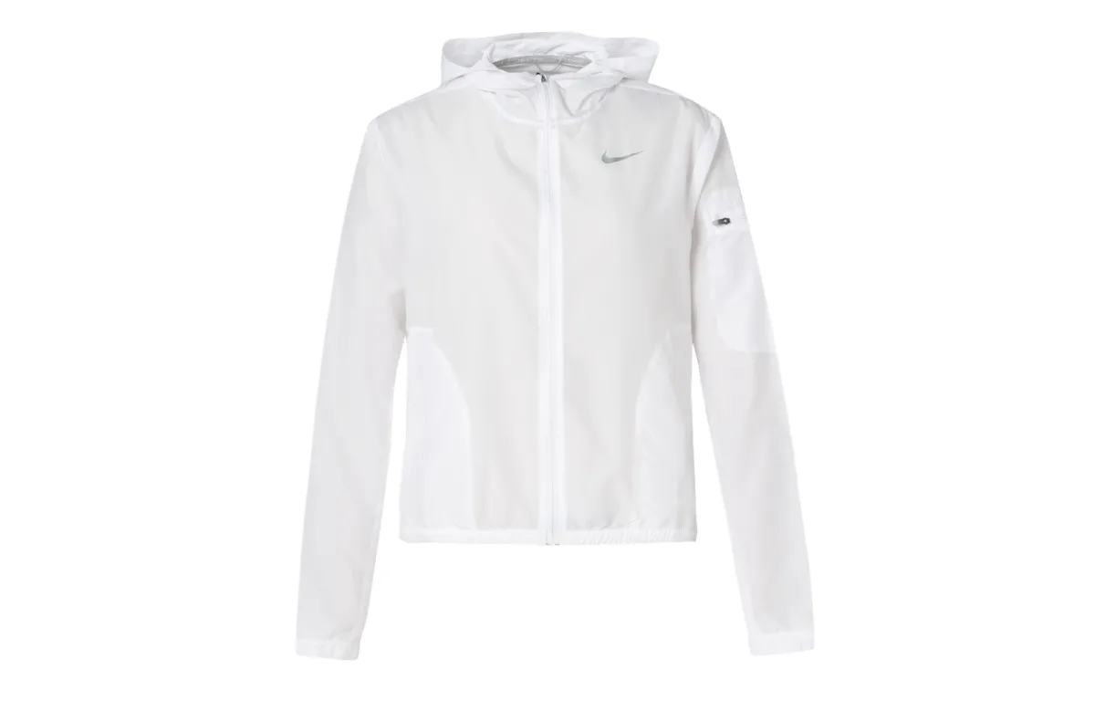 Nike Jackets Women's White Hooded Moderate Other
