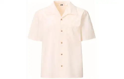 UNIQLO Shirt Women's Pastel Pink