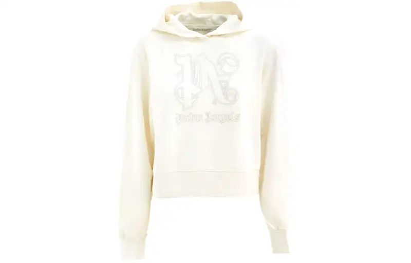 Palm Angels Monogram Statement cotton hoodie