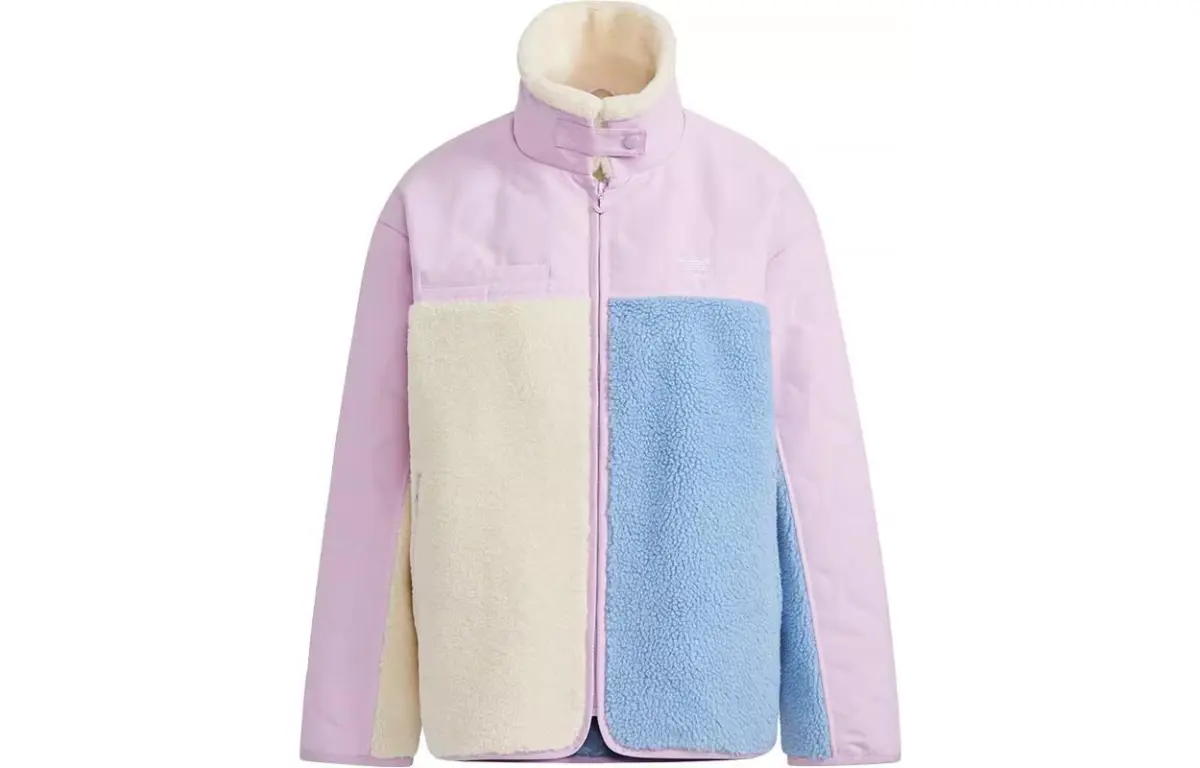 Adidas Originals Sherpa Jacket Women's Pink