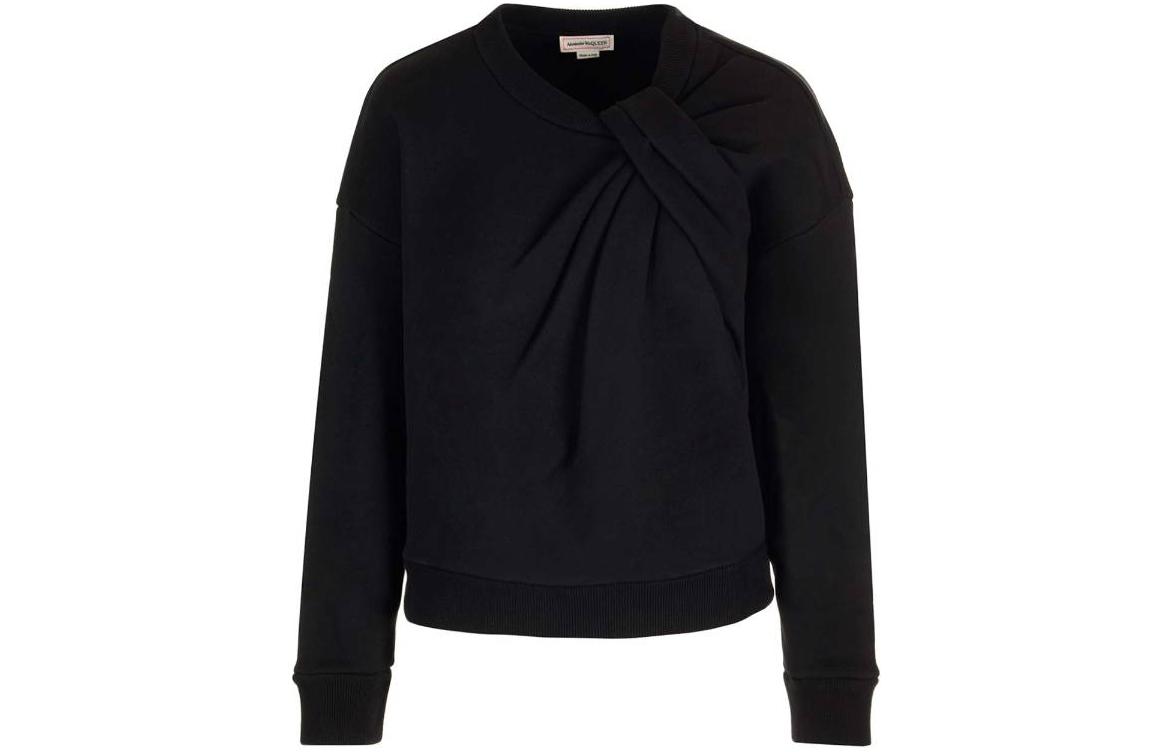 Женский свитшот Alexander McQueen (черный)