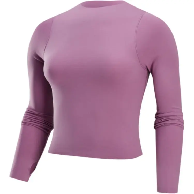 Nike ZenvyDri Fit T Shirt Women's Gray Purple Red/White