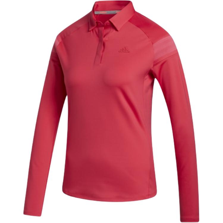 Женская футболка adidas Golf Polo (ярко-розовая)