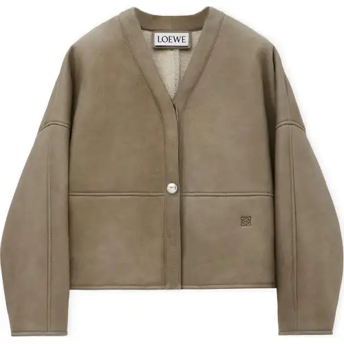 LOEWE SS25 Women's Pre Selection Collection Jackets & Coats Women's Green
