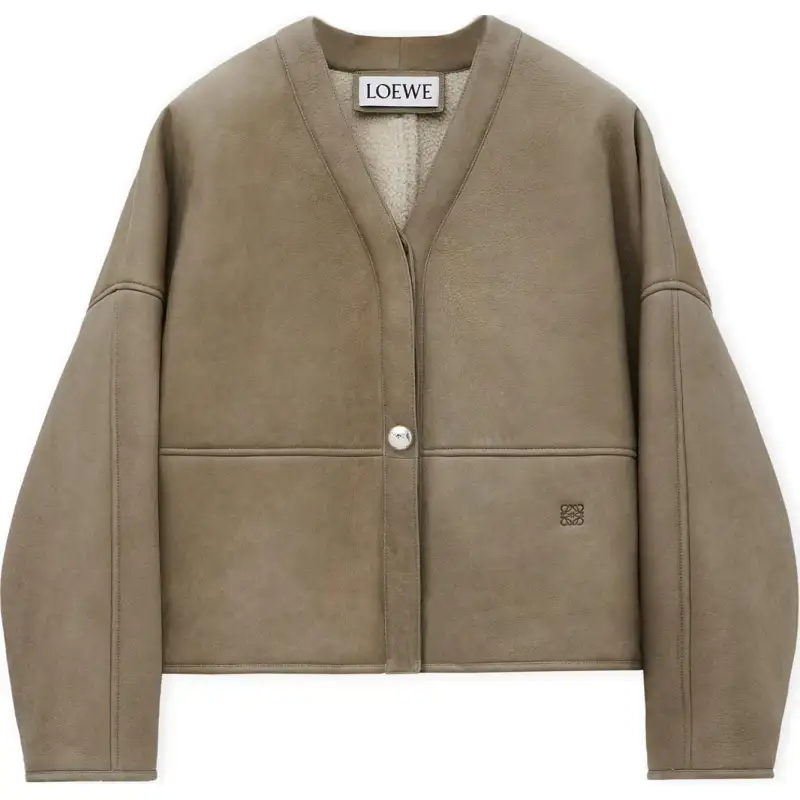 LOEWE SS25 Women's Pre Selection Collection Jackets & Coats Women's Green
