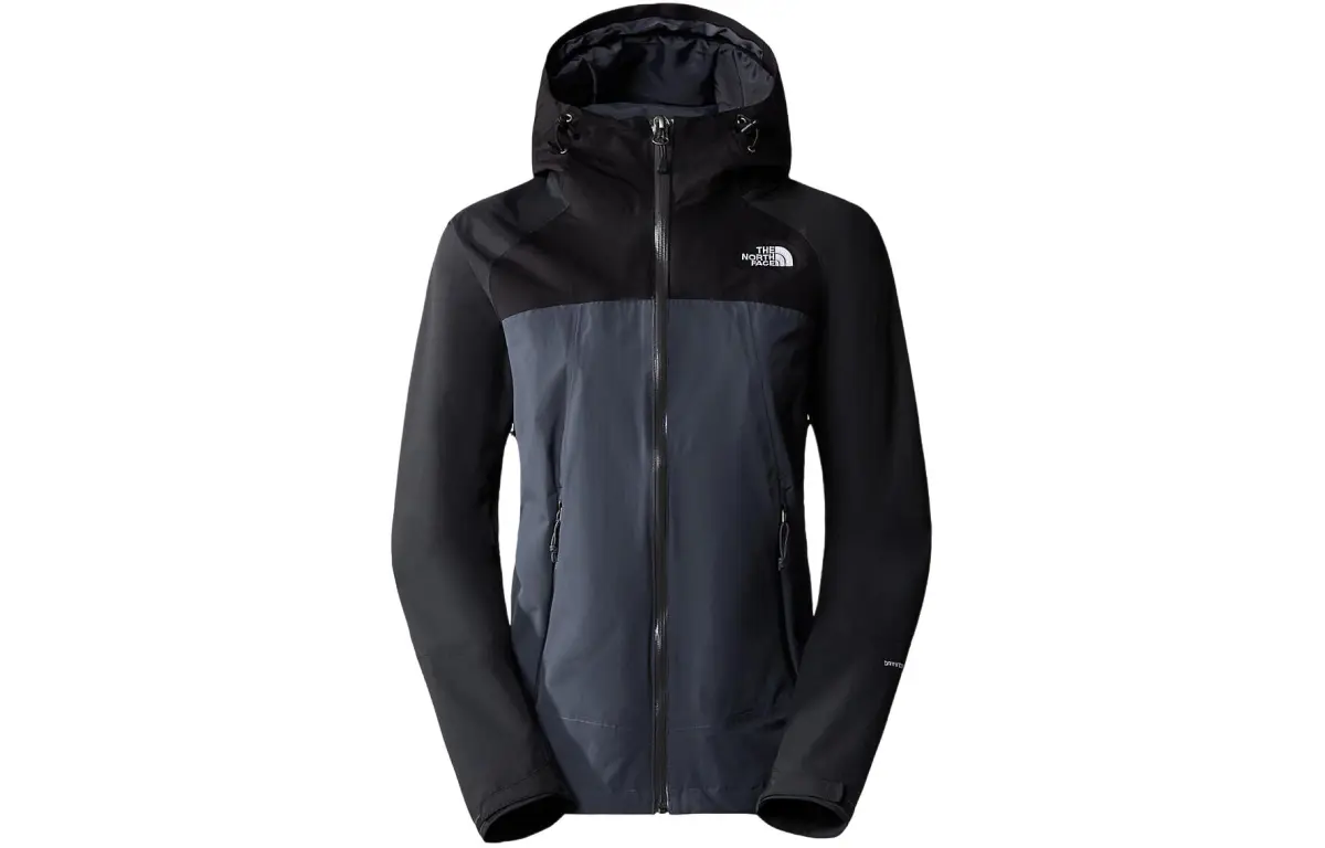 THE NORTH FACE WOMEN'S STRATOS HOODED JACKET Jackets & Coats Women's Gray