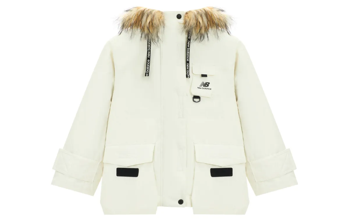 New Balance Down Jacket Winter Women's White