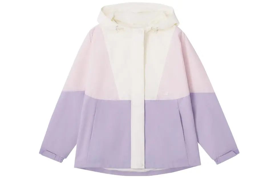 New Balance Jackets Women's Purple Hooded Moderate Other