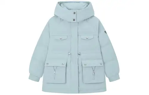 Skechers Down Jacket Women's Folk Blue