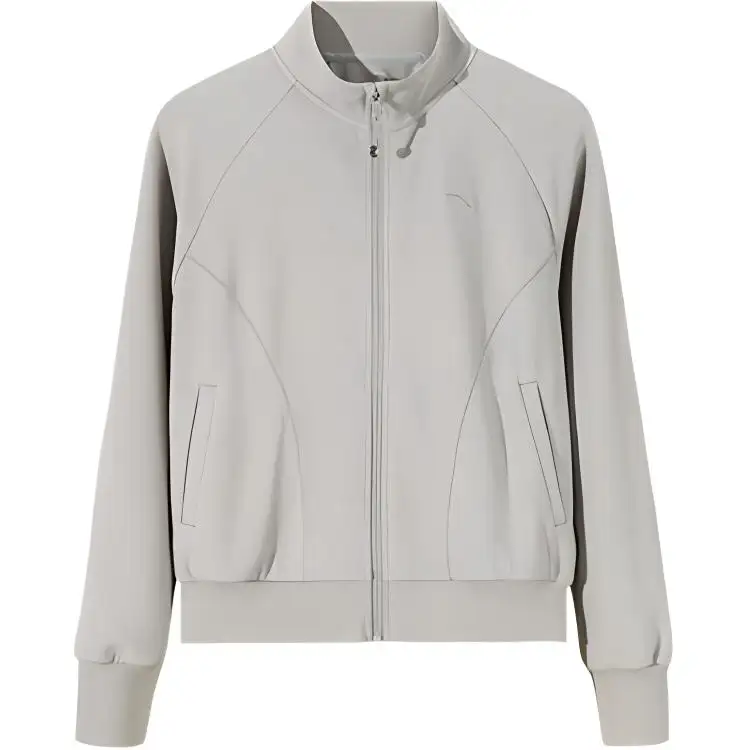 Anta Variety Training Collection Jackets & Coats Women's Pearlescent Gray