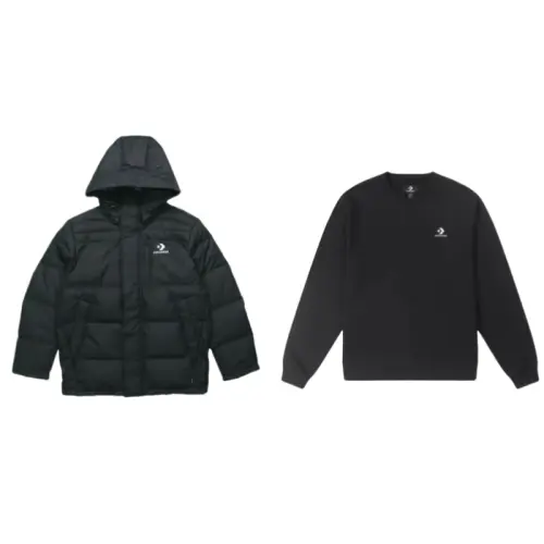 Converse Casual Sportswear Unisex Black