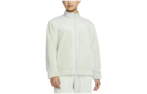 Nike Jackets Women's White Stand Collar Moderate Other