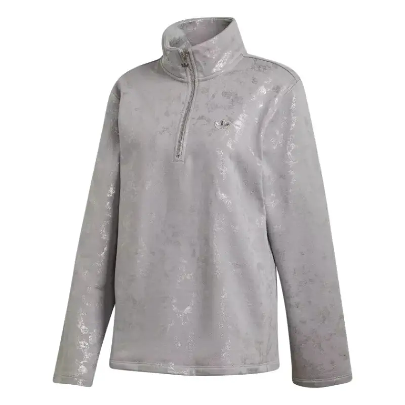 Adidas Originals Trefoil Sweatshirt Women's Radiance Gray