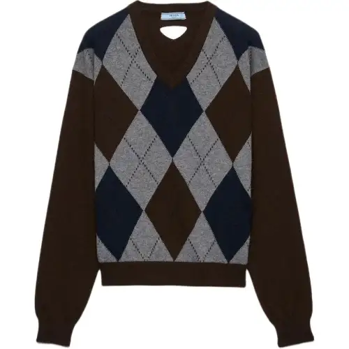 PRADA Cashmere V neck Sweater