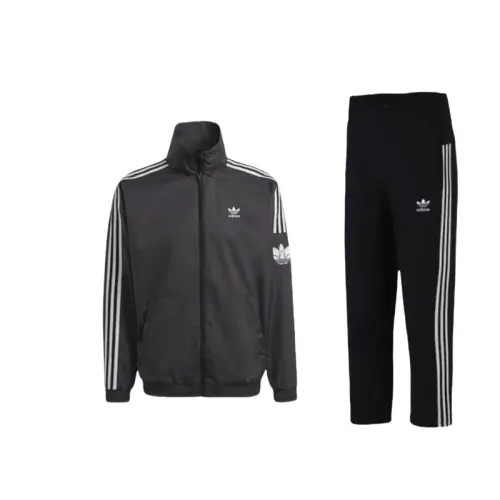 Adidas Trefoil Collection Casual Sportswear Men's Black