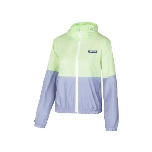 Skechers Sports Collection Jackets Women's Verdant Green Hooded Moderate Other