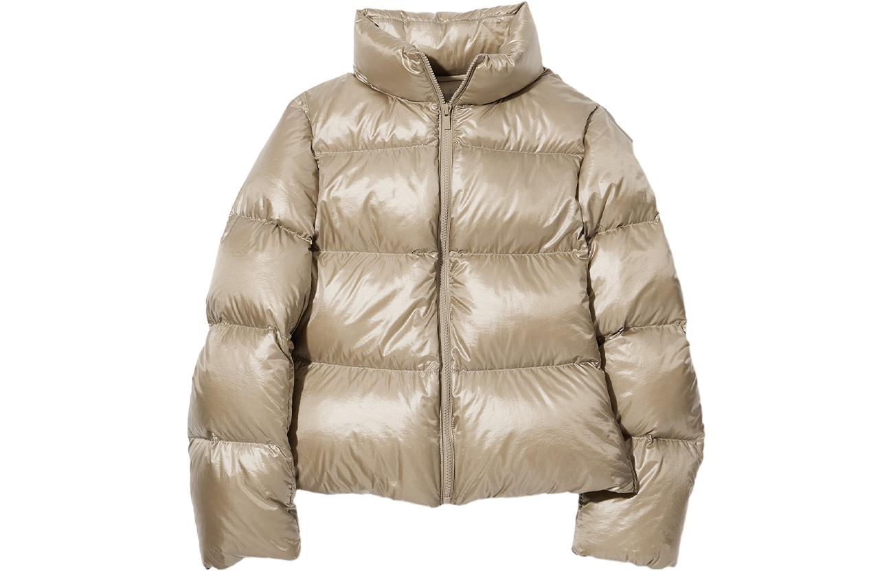 Женская куртка UNIQLO (бежевая)